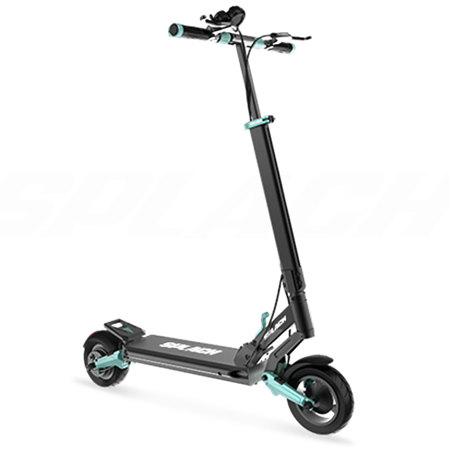 SPLACH Ranger Ultra-Smooth Suspension E-Scooter, Black