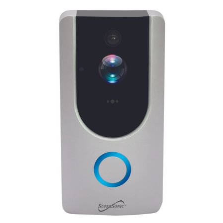 Supersonic Smart WiFi Doorbell Camera with Smart Motion Security System