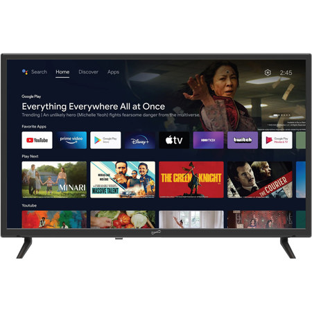 Supersonic SC-3250GTV 32" 16:9 HD Smart LED TV, Black