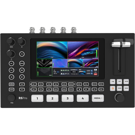 Sprolink NeoLIVE R5Pro-S HDMI/SDI Live Streaming Mixer Switcher w/5.5" Display