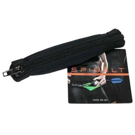 SPIbelt Solo Pocket, Black Fabric/Black Zipper