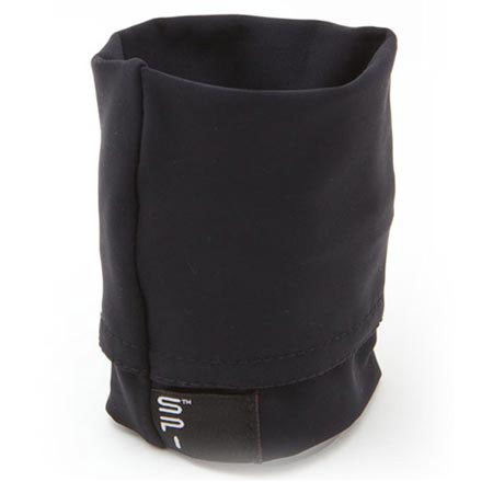 SPIbelt Wrist/Ankle Pocket, Black with Black Trim, Large