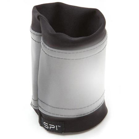 SPIbelt Wrist/Ankle Pocket, Black/Reflective, Large