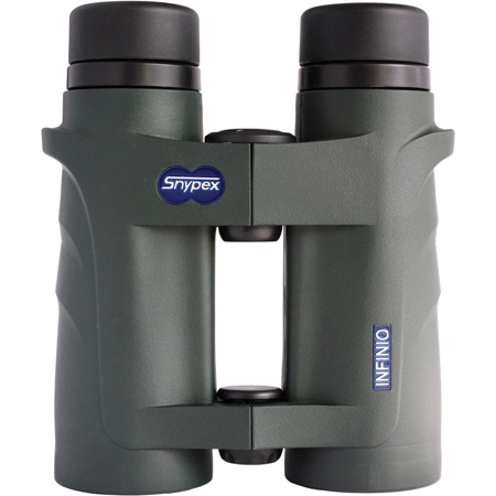 Snypex Infinio 10x42 Focus Free Binocular with Case, Green