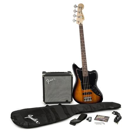 Squier Jaguar Short Scale 4-String Bass Guitar