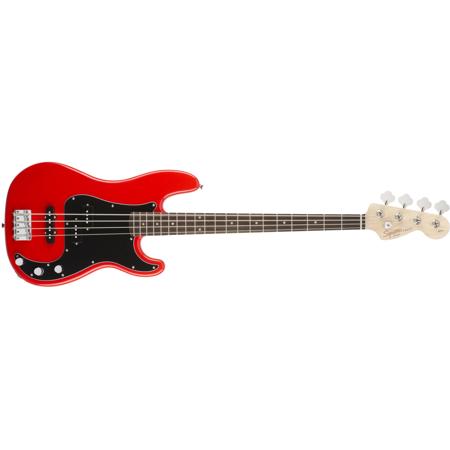 Squier Affinity Series 4 String Precision Bass PJ Guitar Race Red 0310500570