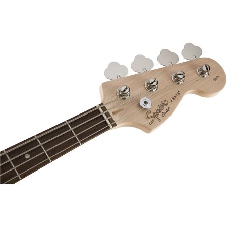 Squier Affinity Series 4 String Jazz Bass Guitar, Slick Silver