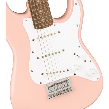 Squier Mini Stratocaster Electric Guitar, Laurel Fingerboard