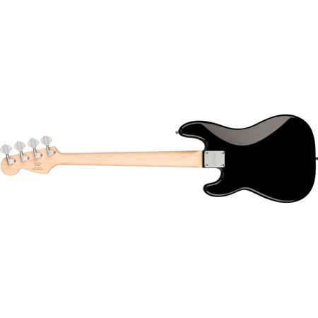 Squier Mini Precision Bass Guitar, Laurel Fingerboard, Black