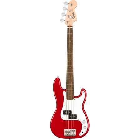 Squier Mini Precision Bass Guitar, Laurel Fingerboard, Dakota Red
