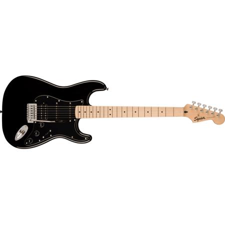 Squier Sonic Stratocaster HSS Electric Guitar, Black 0373203506