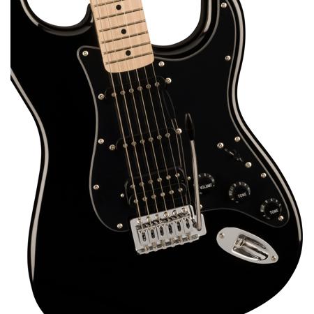 Squier Sonic Stratocaster HSS Electric Guitar, Black 0373203506