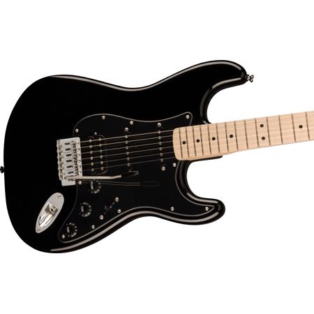 Squier Sonic Stratocaster HSS ブラック Squier by Fender SONIC STRATOCASTER HSS Maple Fingerboard