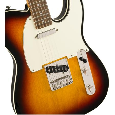 Squier Classic Vibe 60s Custom Telecaster Electric Guitar, 3