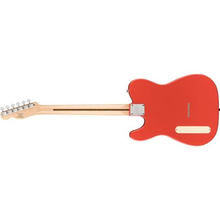 Squier Paranormal Cabronita Telecaster Thinline Electric Guitar, Fiesta Red