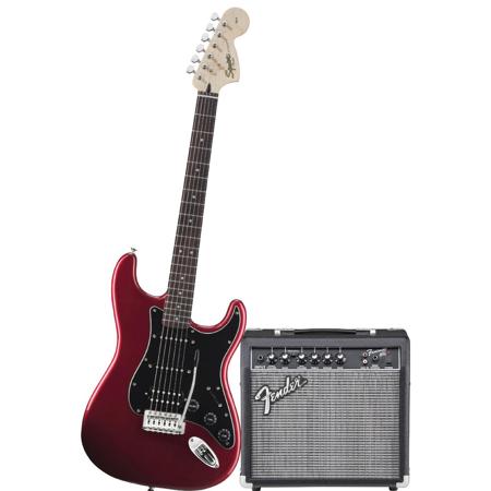 Squier Stop Dreaming, Start Playing! Set, Fender Frontman 15G Amplifier, Candy A