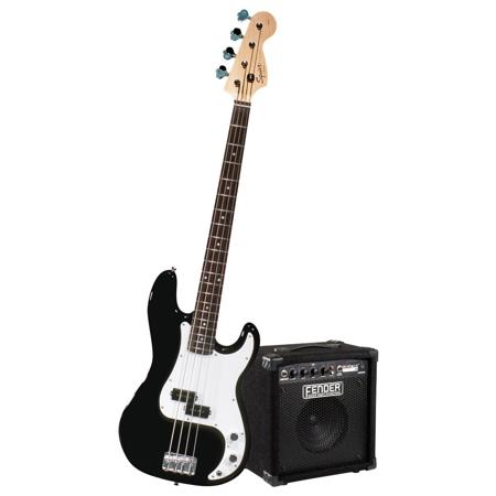 Squier Stop Dreaming, Start Playing! Set, Affinity P Bass Guitar, Amplifier, Bla