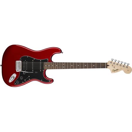 Squier Affinity Series Stratocaster HSS Pack Electric Guitar, Candy Apple Red
