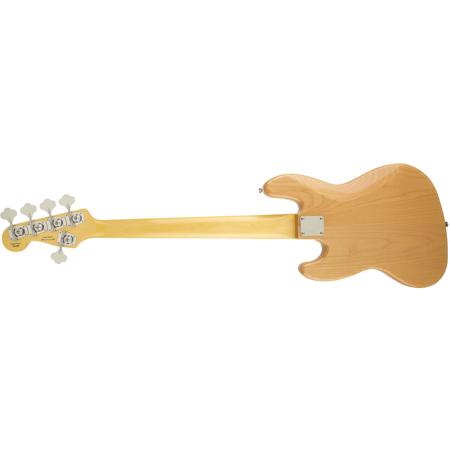 Squier Vintage Modified Jazz V Bass Guitar, Natural