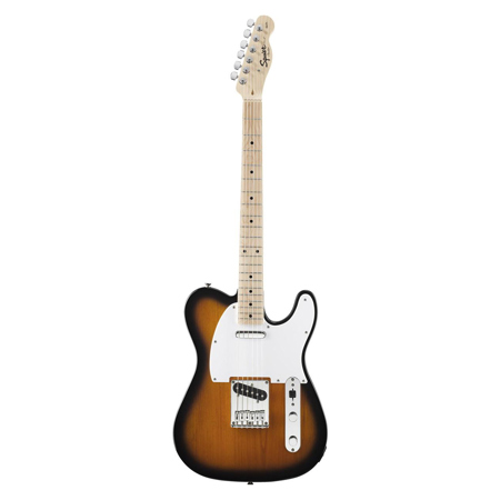 Squier Affinity Series Telecaster Electric Guitar, Maple, 2-Color Squier Affinity Series Telecaster Electric Guitar, Maple, 2-Color