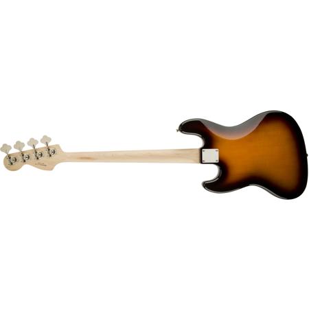 Squier Affinity Series Jazz Bass Guitar, Rosewood Fingerboard, Brown Sunburst