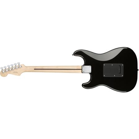 Squier Contemporary Stratocaster HH 6-String Electric Guitar, Black Metallic