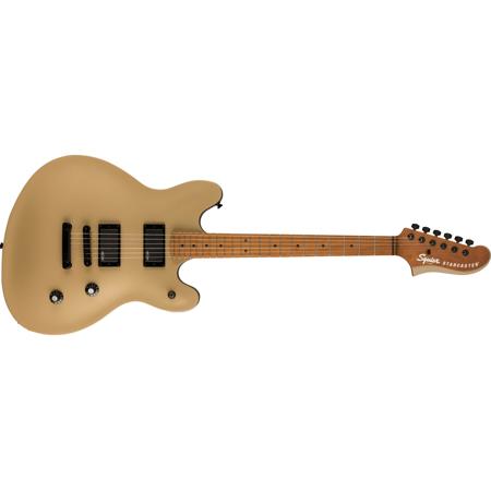 Squier Contemporary Active Starcaster Electric Guitar, Shoreline Gold