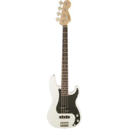 Squier Affinity Precision Bass PJ SS Electric Bass Guitar, Olympic White