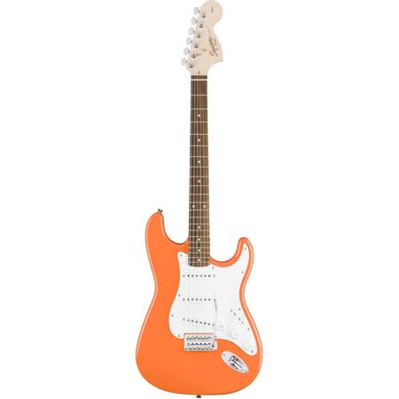 Squier Affinity Series Stratocaster Electric Guitar, Competition Orange