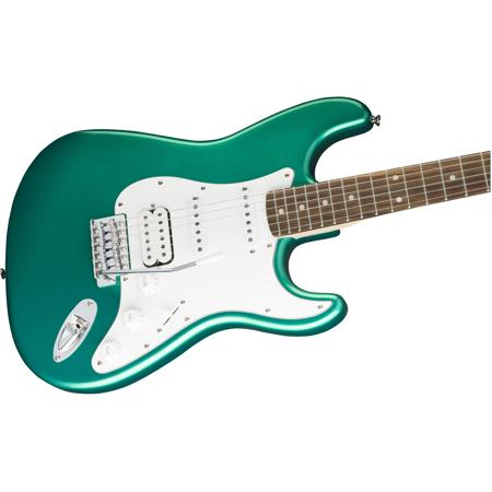 Squier Affinity Series Stratocaster HSS Electric Guitar, Race Green