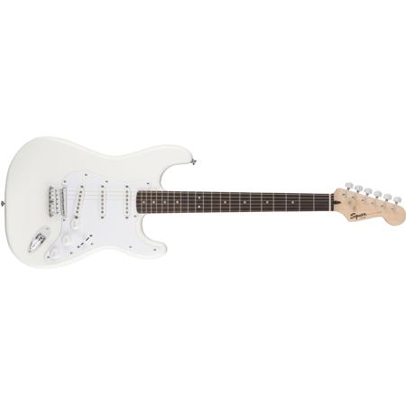 Squier Bullet Stratocaster SSS Electric Guitar, Arctic White