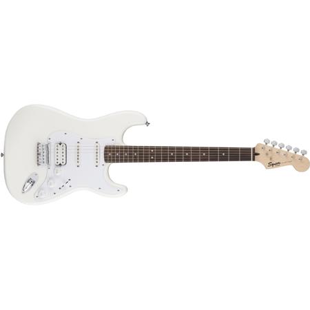 Squier Bullet Stratocaster HSS Electric Guitar, Arctic White