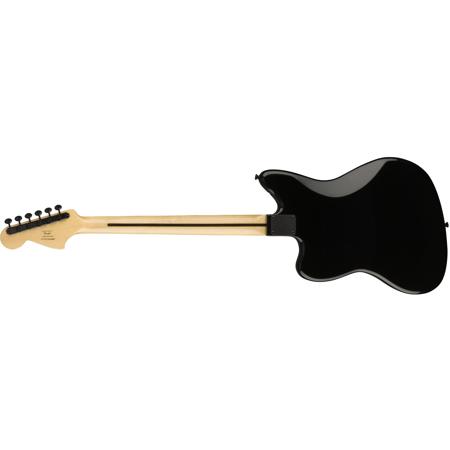 Squier Vintage Modified Baritone Jazzmaster Electric Guitar, Transparent Black