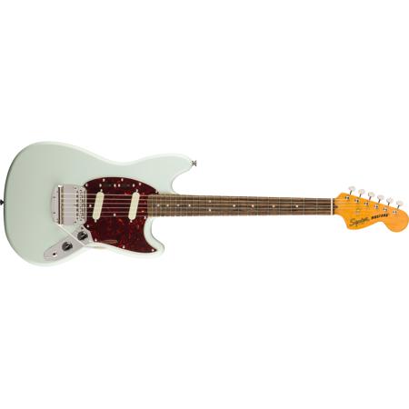 Squier Classic Vibe 60s Mustang Electric Guitar Indian Laurel Sonic Blue 0374080572