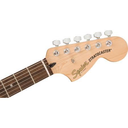 Squier Affinity Series Stratocaster Electric Guitar, Maple Fingerboard,  Black