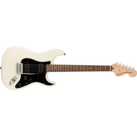 Used Squier Affinity Series Stratocaster HH Electric Guitar Laurel Fingerboard Olympic White 0378051505