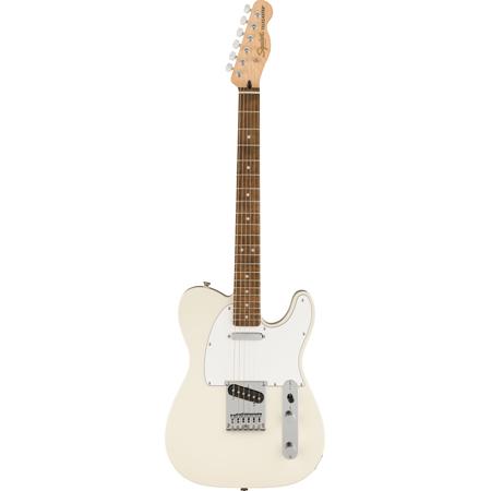 Squier Affinity Series Telecaster Electric Guitar, Laurel Fingerboard, Olympic White