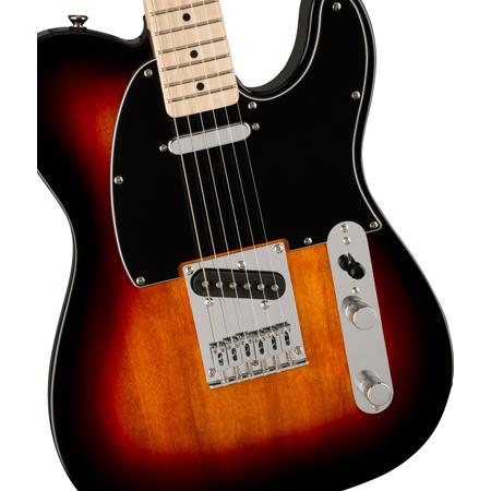 Squier Affinity Series Telecaster Electric Guitar, Maple, 3