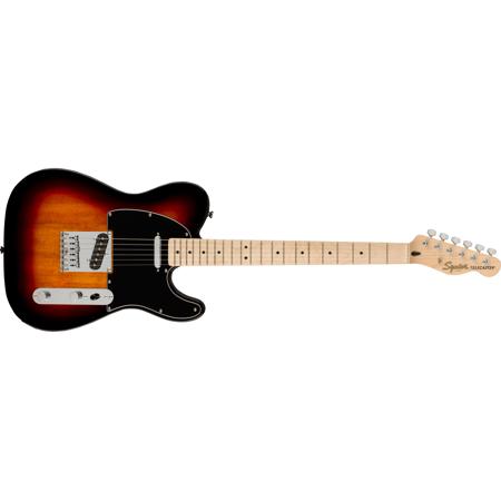 Squier Affinity Series Telecaster Electric Guitar Maple 3 Color Sunburst 0378203500