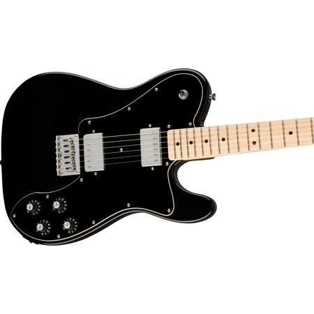 Squier by fender telecaster deluxe　black Squier Affinity Series Telecaster Deluxe Maple Fingerboard