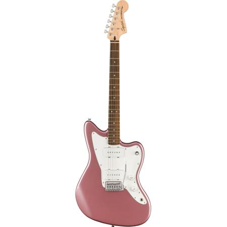 Squier Affinity Series Jazzmaster Electric Guitar, Laurel, Burgundy Mist