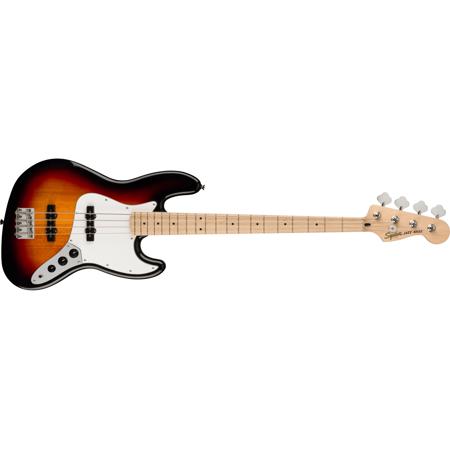 Squier Affinity Series Jazz Bass Guitar, Maple Fingerboard, 3
