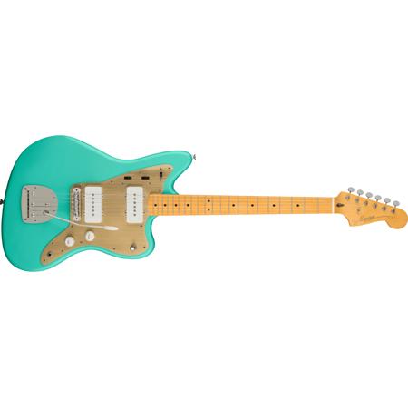 Squier 40th Anniversary Vintage Jazzmaster Electric Guitar, Satin Seafoam Green