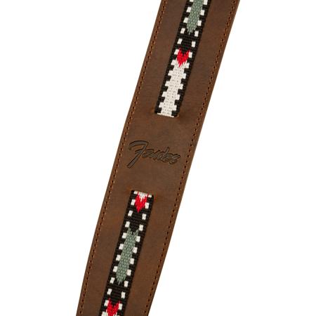 Fender Paramount Acoustic Leather Strap, Brown