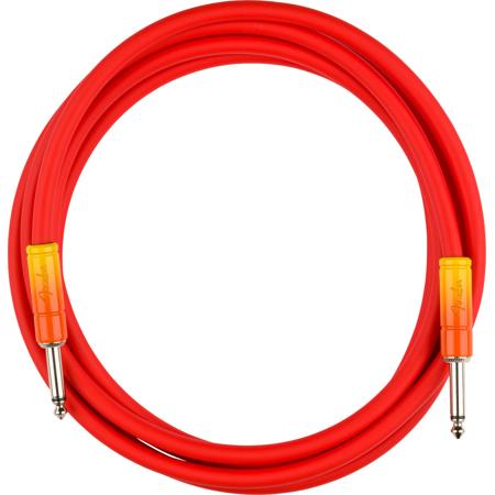 Fender 10' Ombre Series Instrument Cable, Straight/Straight, Tequila Sunrise