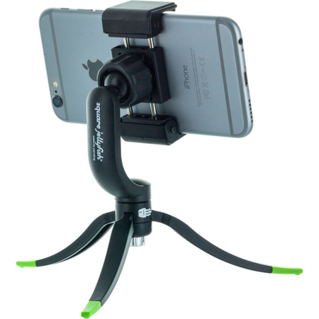 Square Jelly Grip Tripod Mount with Jelly Long Legs for Smartphones