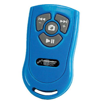 Square Jellyfish Jelly Bluetooth 4-Button Remote for Smartphone and Tablet