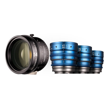 Schneider ISCO4all A+ Set w/ISCOspherical A+ T2.4 Lens, ISCORAMA 54 Adapter,Case