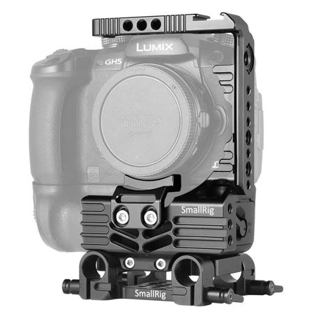 SmallRig Advanced Half-Cage Kit for Panasonic Lumix GH5 with Battery Grip