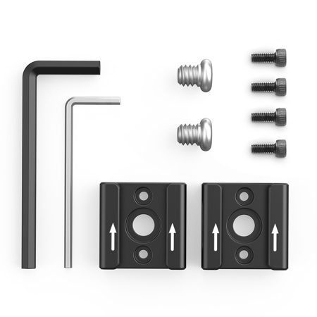 thumbnail image 2 of CAMVATE C0993 1/4\"-20 Mount To Shoe Adapter (2-Pack) C0993 B&H 2 of 10
